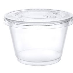 4 oz PET portion cups