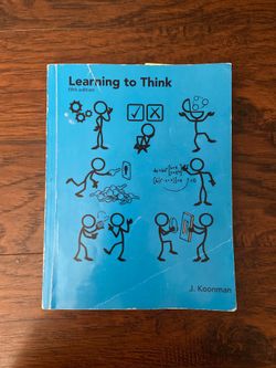 Learning to Think ( fifth edition)
