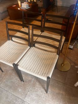 4 chairs