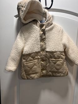 Toddler Sherpa Coat 18-24 Months NWT