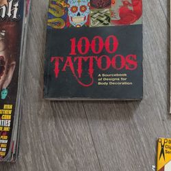 Tattoo  Flash Books And Magazine 