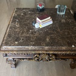 Marble Living Room Table