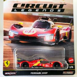 Hot Wheels Ferrari 499P Red/black 