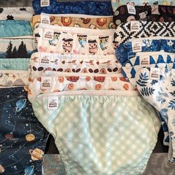 36 Mama Koala Cloth Diapers With Inserts +24 Extra Inserts