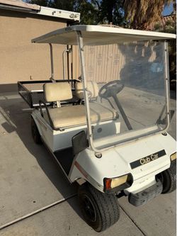 Club CarUtility Bed/Box, Steel w/Tailgate, (48"L X 36 1/2"W X 10"H) excellent for taco business or around the yard job make me your best offer