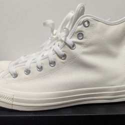 Converse By You Custom Chuck Taylor CTAS Hi Beige White Men's Size 10.5 168957C