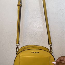 Steve Madden Mustard Yellow Crossbody Purse Bag