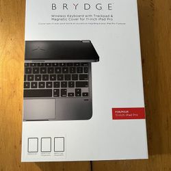 Wireless Keyboard with Trackpad & Magnetic Cover for 11-inch iPad Pro