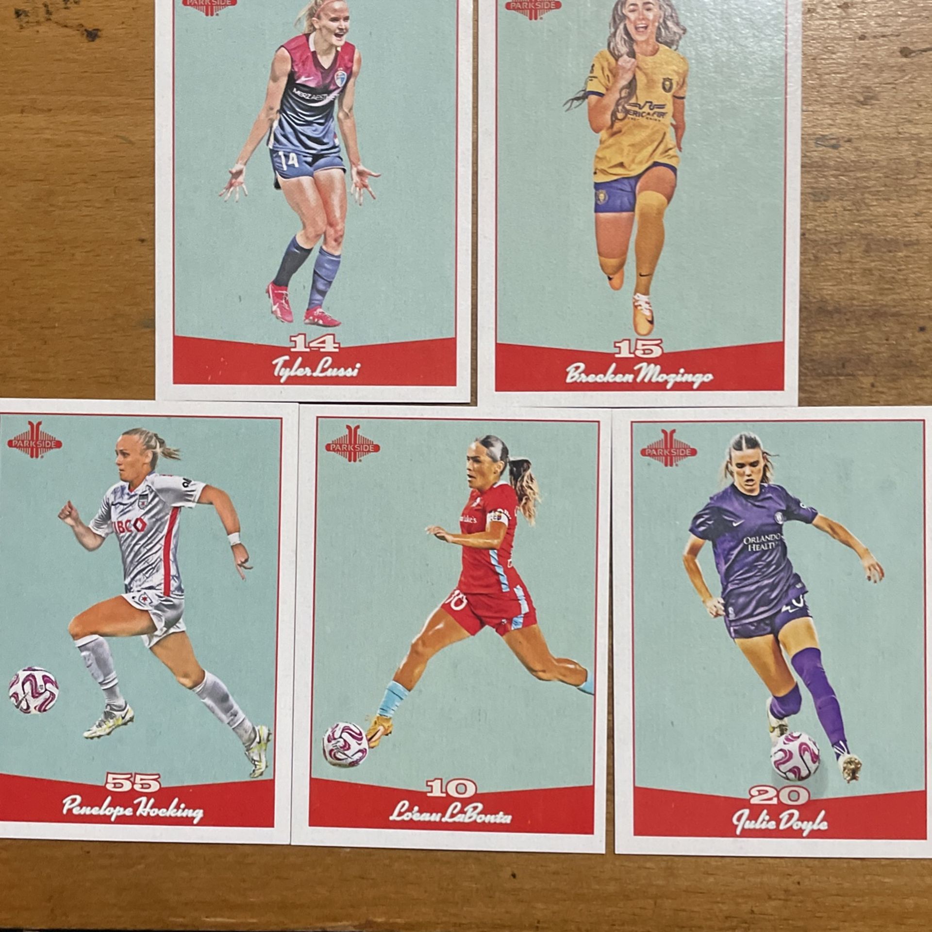 2024 PARKSIDE LOT OF 5 VINTAGE CARDS