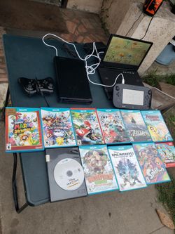 11 Great Games. 1 Control 1 Gamepad Wii U & Console Nintendo Wii U All Cables. $350! Firm $550! With Monitor. Trade are welcome
