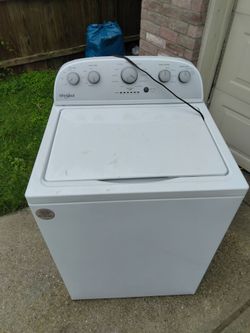 Whirlpool washer