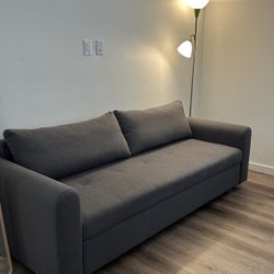 Modern Grey 87” Couch 