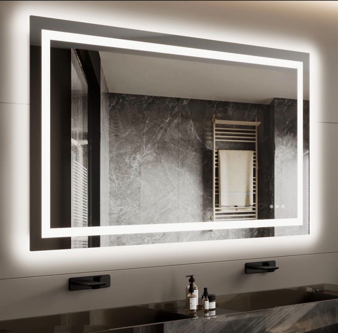 40x32 LED With Anti Fog Mirror - 14082SR