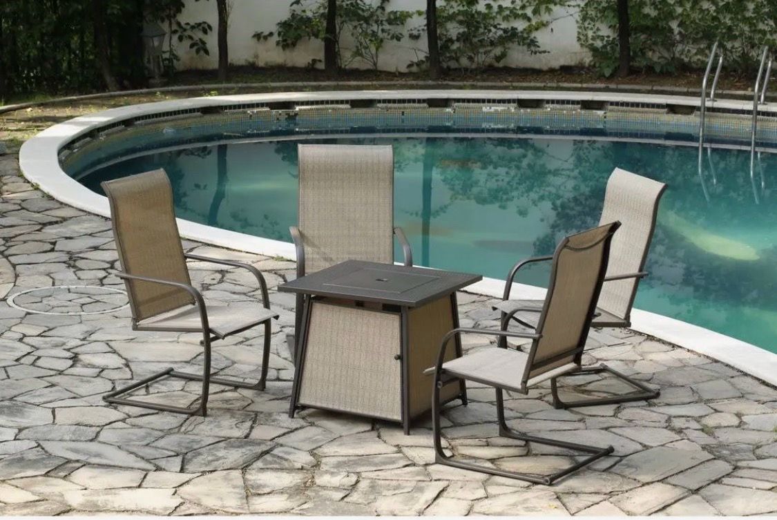 Patio furniture set outdoor new in the box