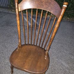 Antique Oak Windsor Chair Single