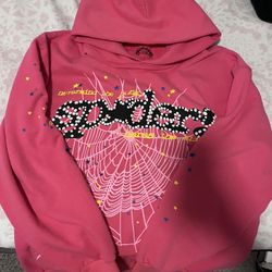 Pink V2 Sp5der Hoodie