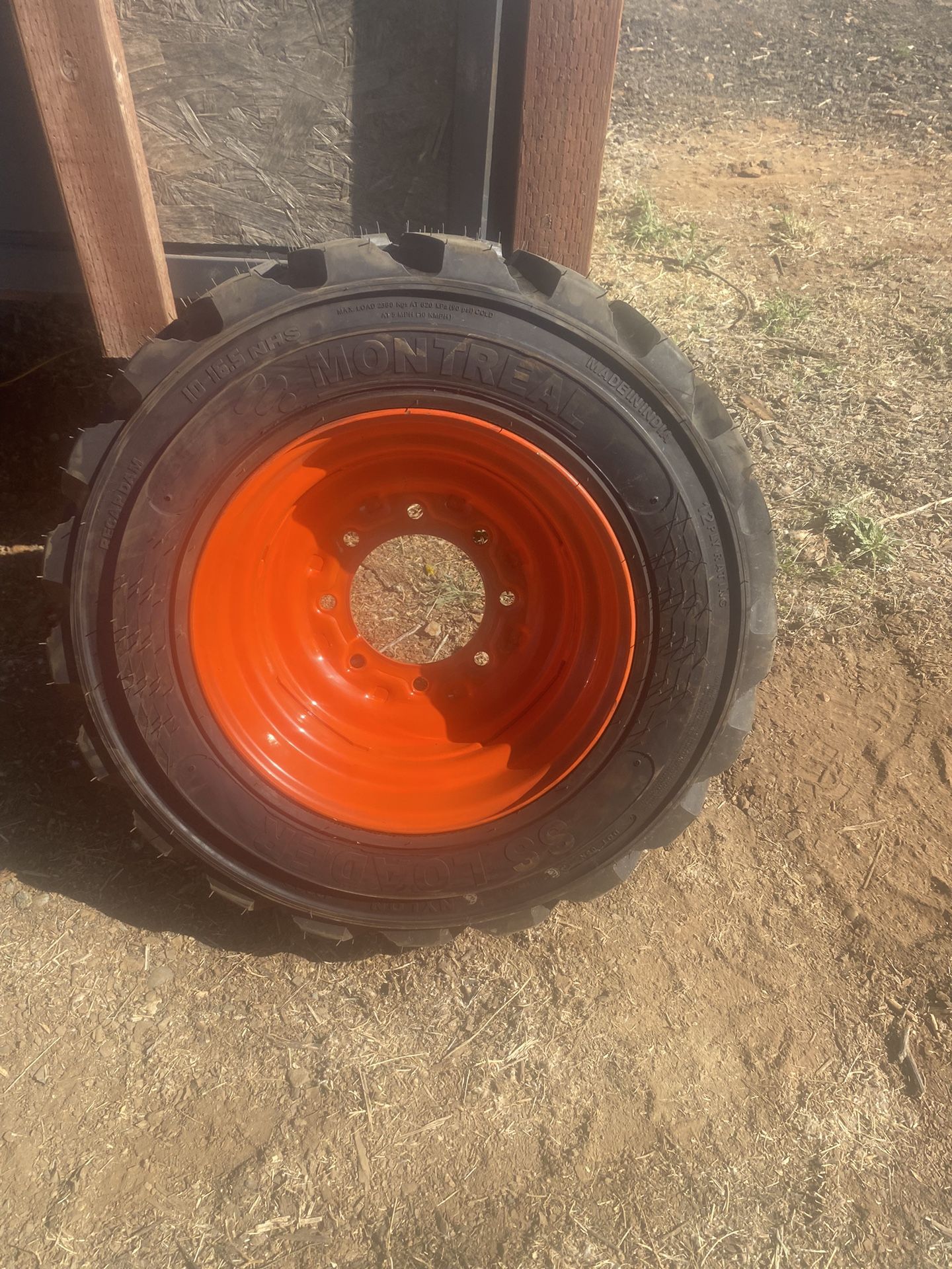 Skid Steer Wheel Set