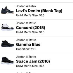 Retro Jordan Collection