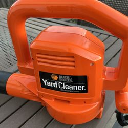 Blower/vacuum  Yard Cleaner (Black &Decker)