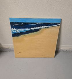 Painting Coastal Seascape