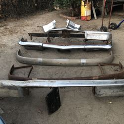 Chevrolet bumpers some with brackets