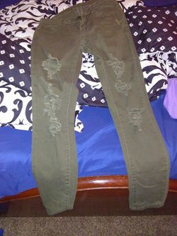 Dark green pants