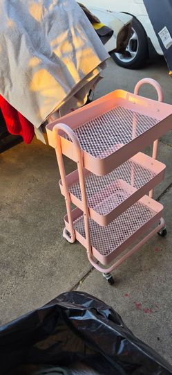 Makeup shelves