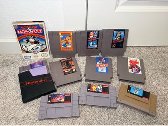 SNES/NES games