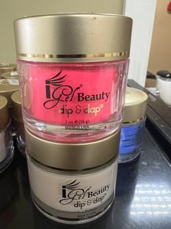 118 New / Used iGel Beauty Acrylic Dip Powder 