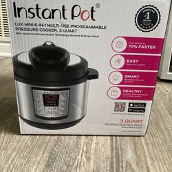 Instant Pot Lux Mini - Never Used 