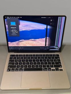 MacBook Air M2 + Charger | Cracked Screen