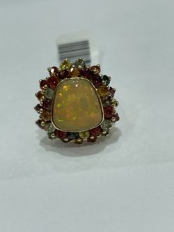 LADIES RING 14KT YELLOW GOLD 