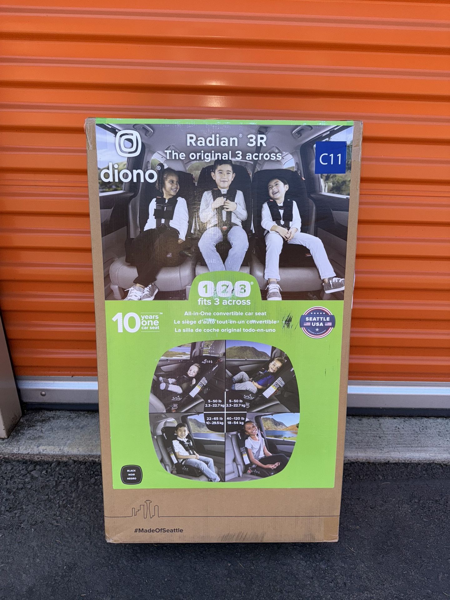 Diono Radian 3R All-in-One Convertible Car Seat
