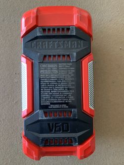Craftman 60V 2.5 Battery 