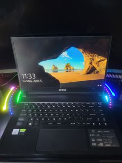 MSI GS66 Stealth Gaming Laptop - RTX 2070 8gb + 4 shared vRAM - 16gb RAM - 1tb NVME - Intel Core i7 10750H - windows