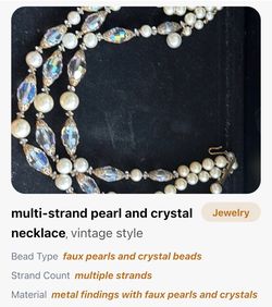 Vintage costume jewelry