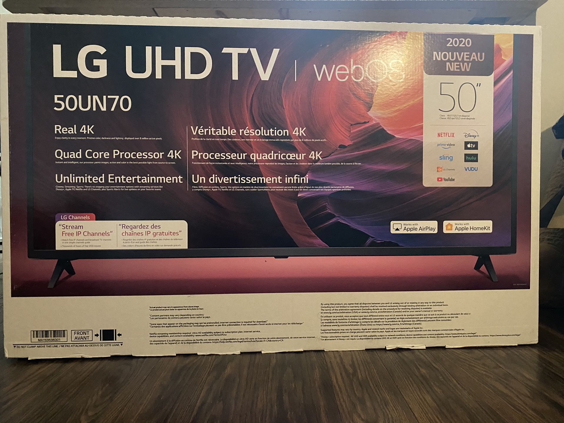 Smart TV LG 50”