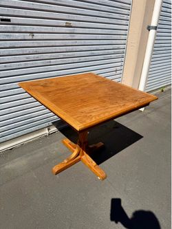 Dining table Solid Oak Mid Century Modern MCM