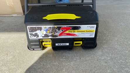 SZ343 Tire Snow Chains- NEW- $60