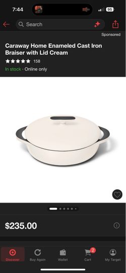Cast Iron Enamel Dutch Oven