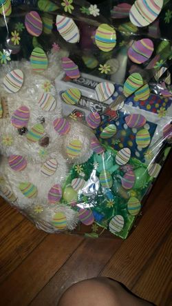 Easter Baskets resuable, bear plus and connect 4 game