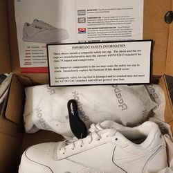 Reebok Classic Work Sneaker - Composite Toe (Womens  9) OPEN BOX - NEVER WORN