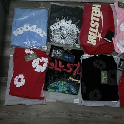 Spider, Hellstar, Denim tears Hoodies And tees 