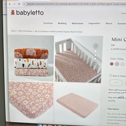 Babyletto Muslin Mini Crib Sheet