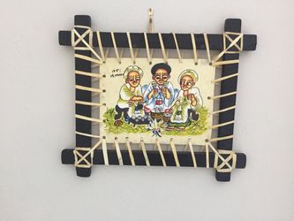 ETHIOPIAN ART WALL PICTURE