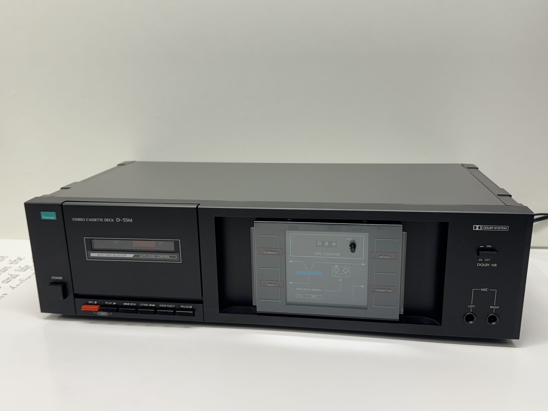 Beautiful Sansui D-55M Stereo Tape Cassette Deck - (Fully serviced)