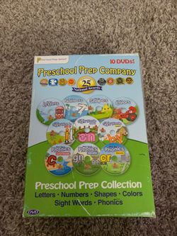 Preschool prep 10 DVDs