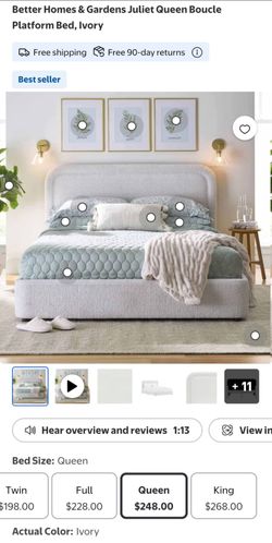 Queen bed frame