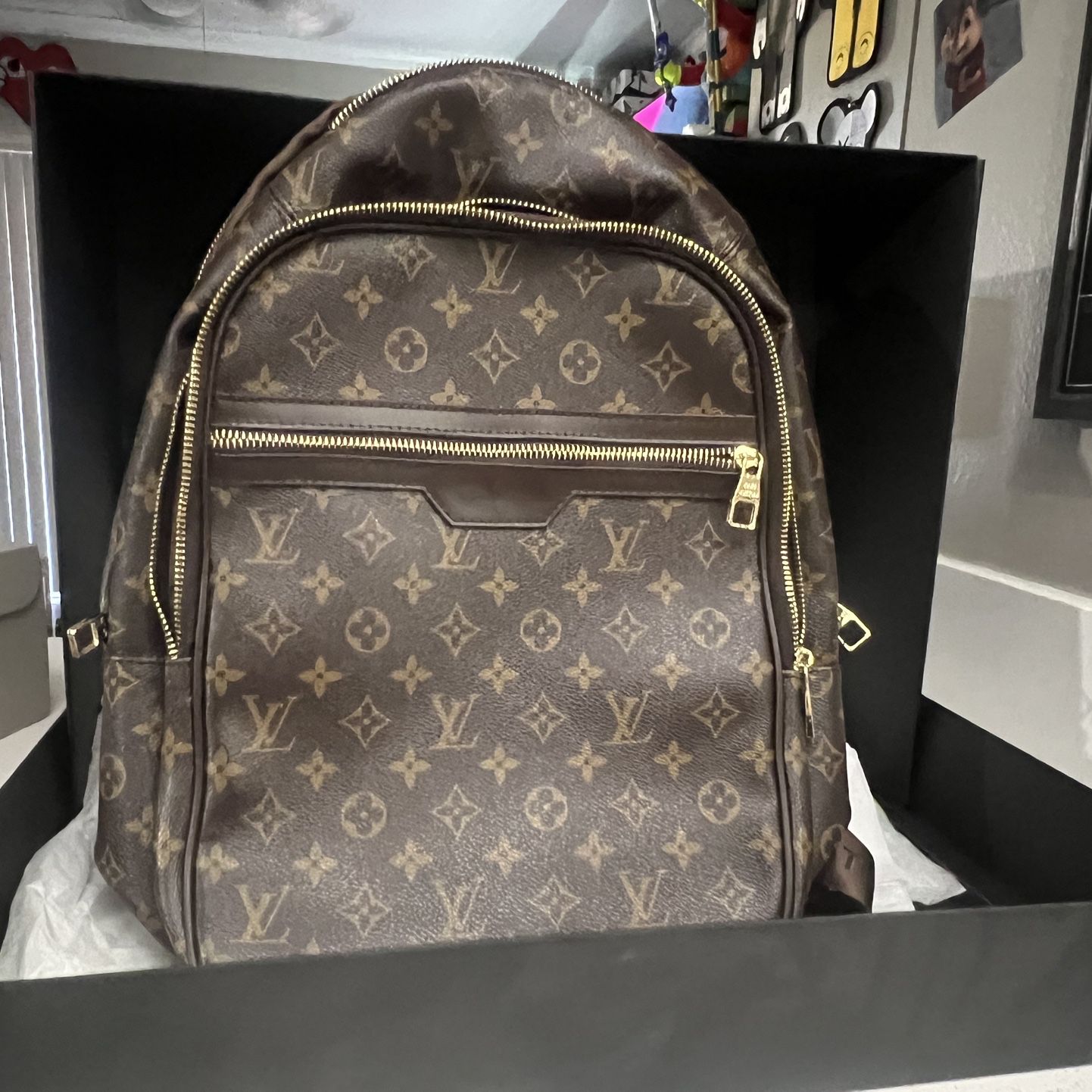 Louis Vuitton Brown monogram backpack 