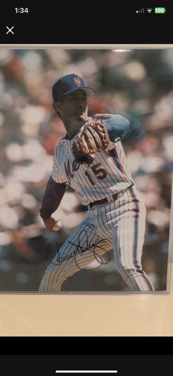 Ron Darling New York Mets Auto Autographed Signed 8 X 10